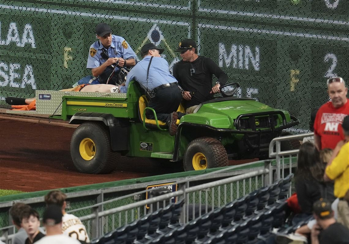 Spectator tumbles 21 feet onto cautionary path in Cubs-Pirates match | Picks n' Previews