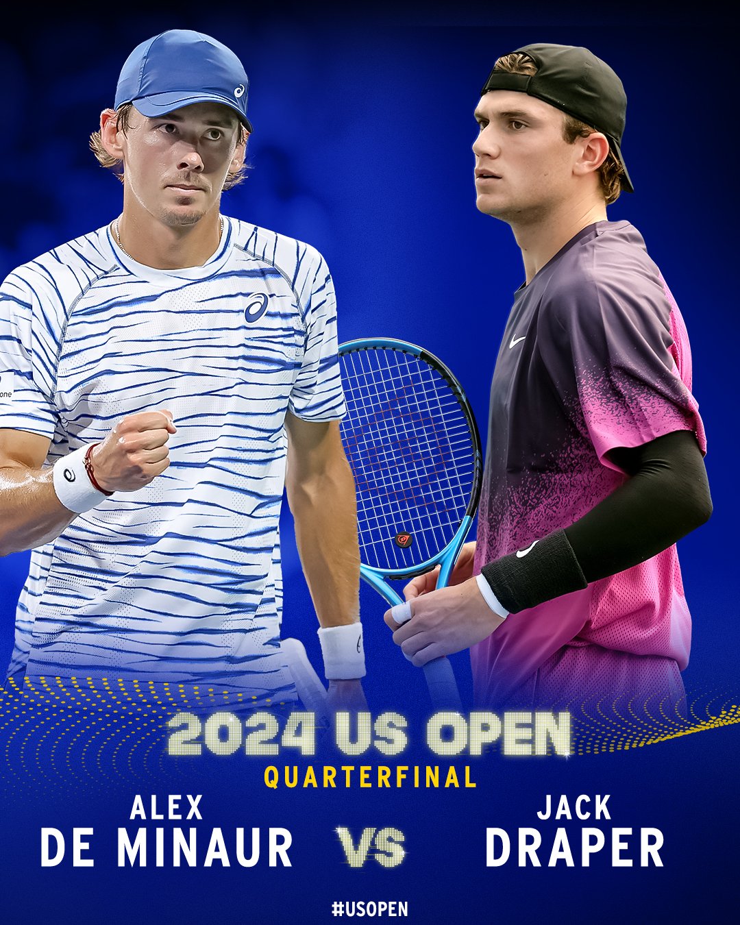 Draper vs De Minaur: ATP US Open Quarter-Final Preview | Picks n' Previews