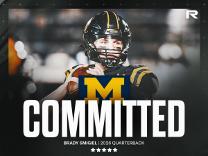 

Michigan secures commitment from 4-star quarterback Brady Smigiel of Newbury Park (CA)