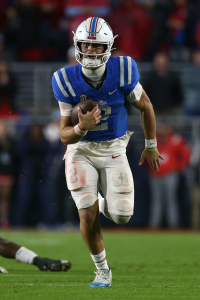 

Analysis: Jaxson Dart, Ole Miss' Quarterback, Unlikely to be Drafted Beyond Pick No. 9